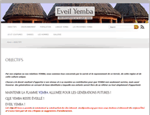 Tablet Screenshot of eveilyemba.org
